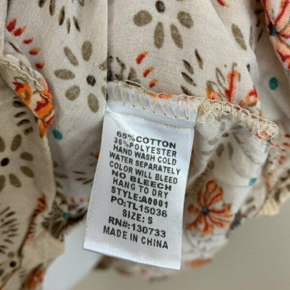 Umgee Free Spirit Boho Tunic Mini Dress - Picture 6 of 6